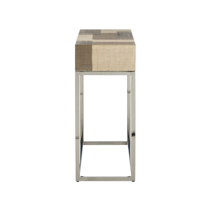 Wildwood Jacoby Nickel Base Console Table