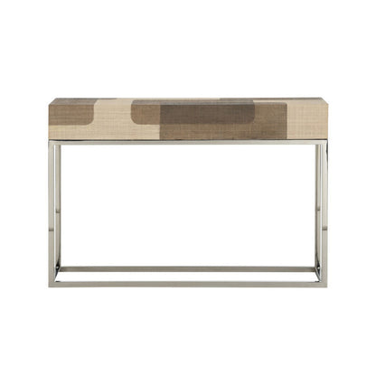 Wildwood Jacoby Nickel Base Console Table