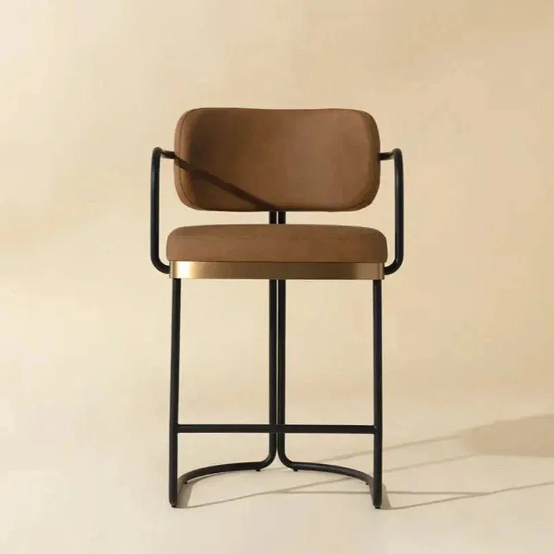 SUNPAN Jalen Faux Leather Counter Stool
