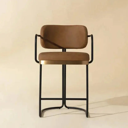 SUNPAN Jalen Faux Leather Counter Stool