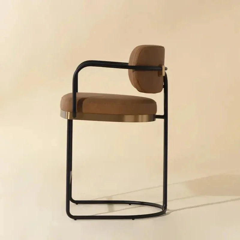 SUNPAN Jalen Faux Leather Counter Stool
