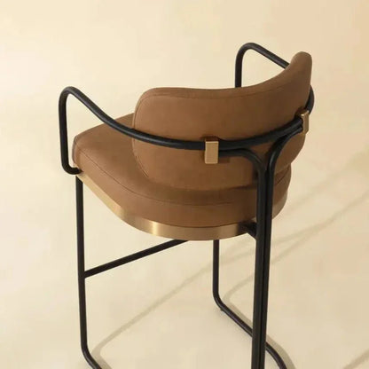 SUNPAN Jalen Faux Leather Counter Stool