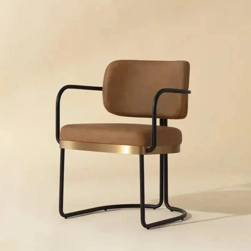 SUNPAN Jalen Faux Leather Dining Armchair