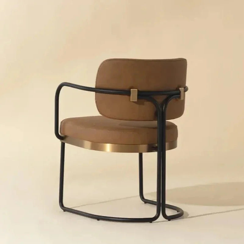 SUNPAN Jalen Faux Leather Dining Armchair