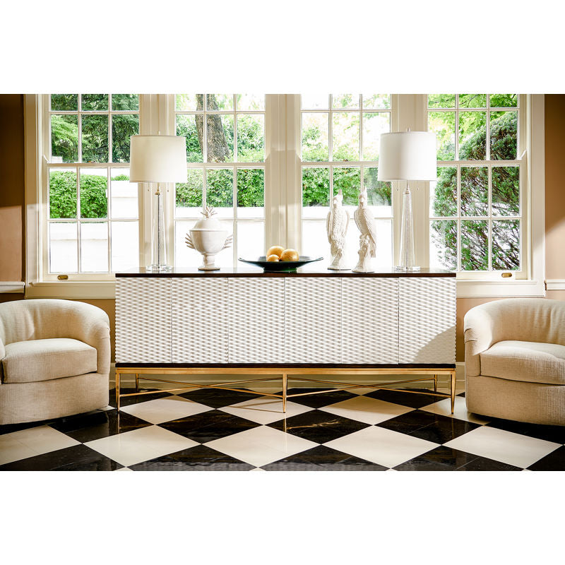 Chelsea House James Wooden White Sideboard