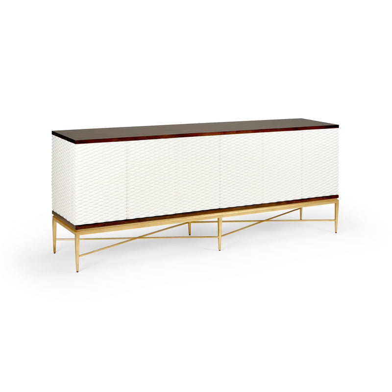 Chelsea House James Wooden White Sideboard