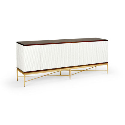 Chelsea House James Wooden White Sideboard