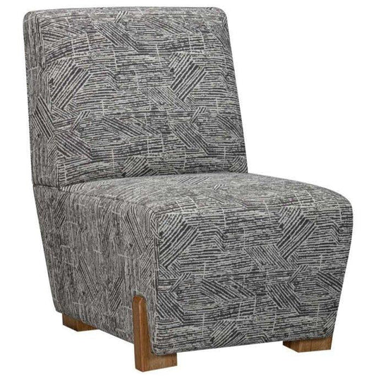 Bassett Mirror Jasper Bold Zebra Printed Accent Chair