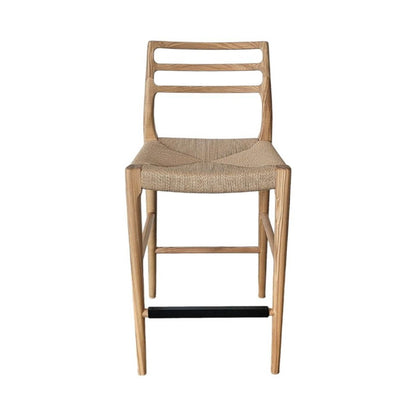 LH Home Java Solid Wood Frame Barstool