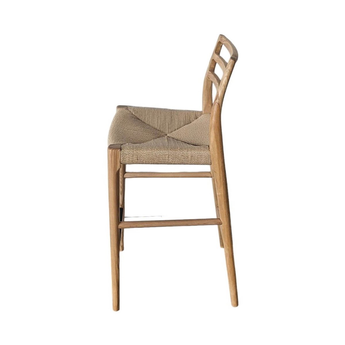 LH Home Java Solid Wood Frame Barstool