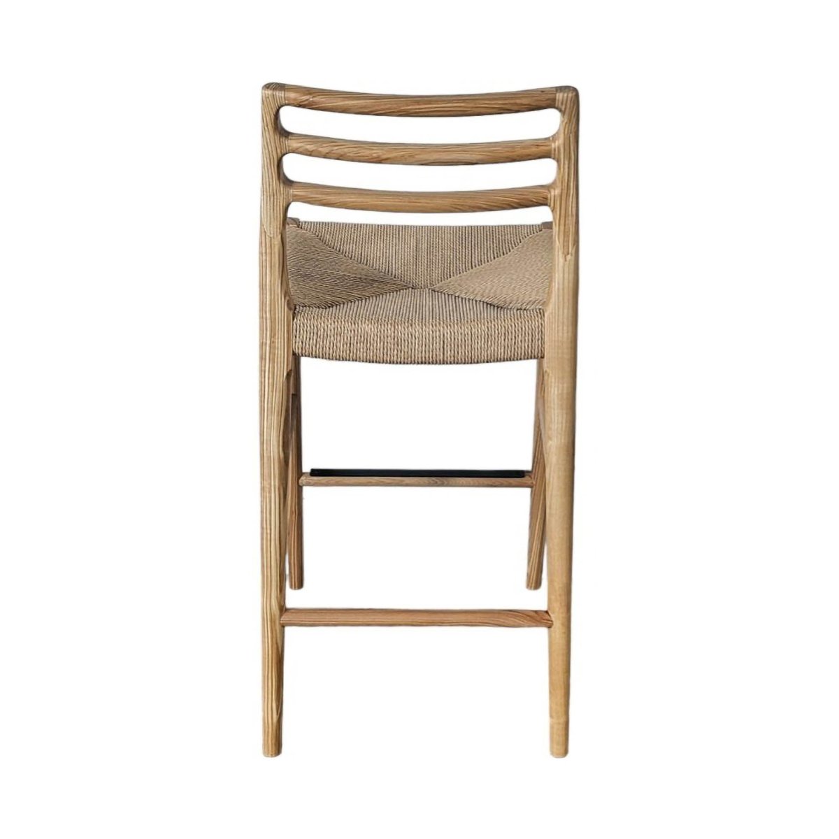 LH Home Java Solid Wood Frame Barstool