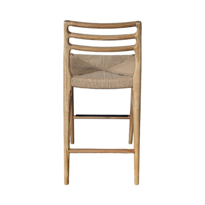 LH Home Java Solid Wood Frame Barstool