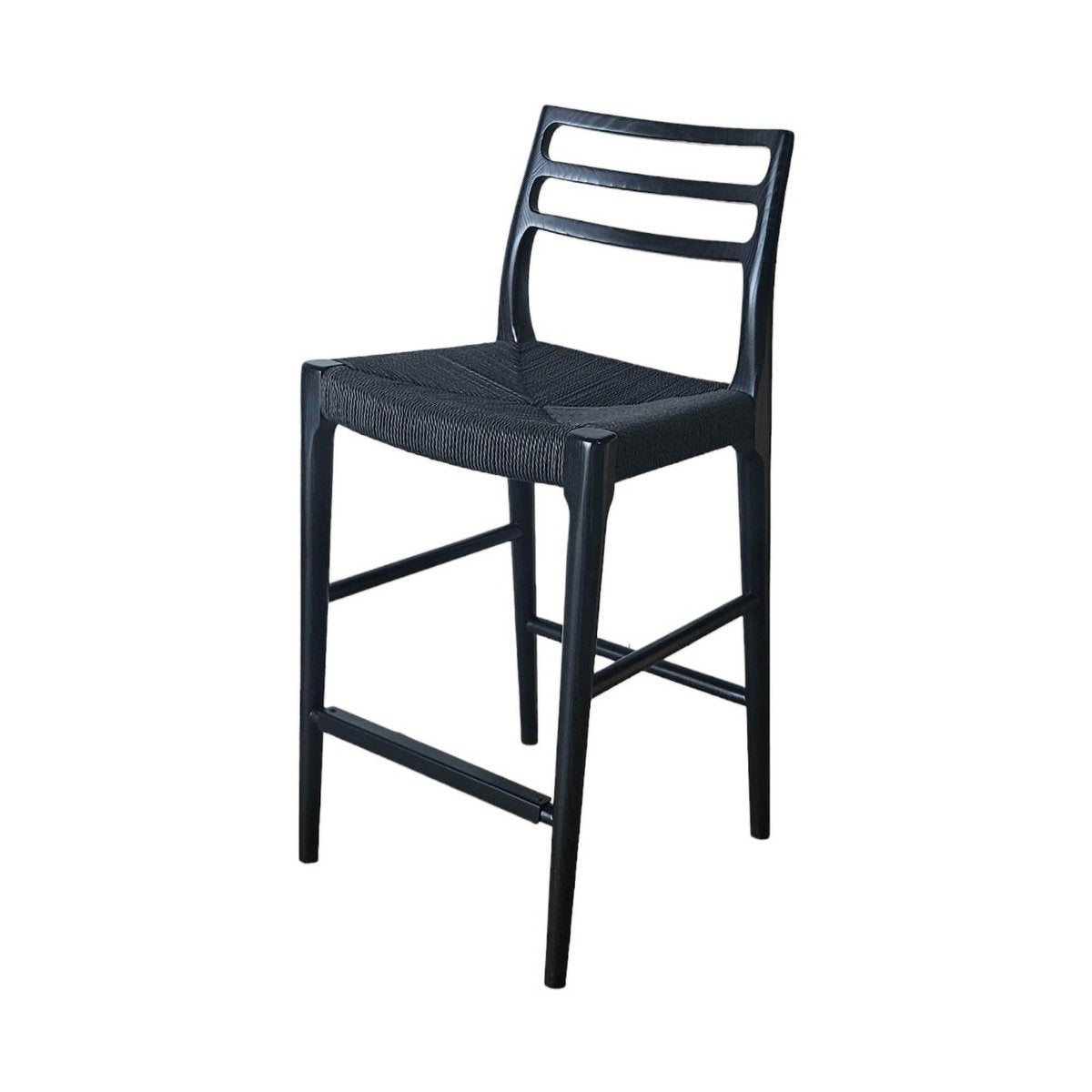 LH Home Java Solid Wood Frame Barstool