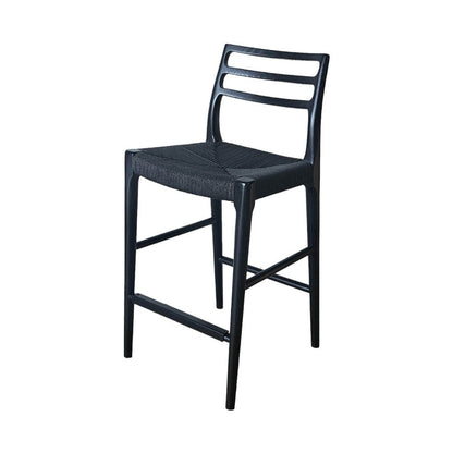 LH Home Java Solid Wood Frame Barstool