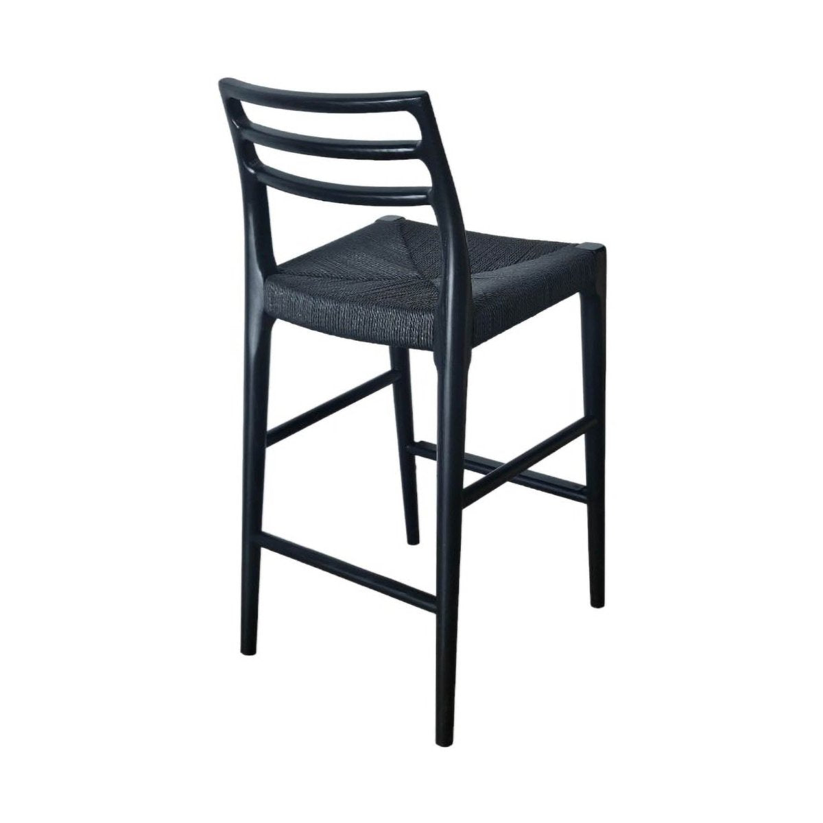LH Home Java Solid Wood Frame Barstool