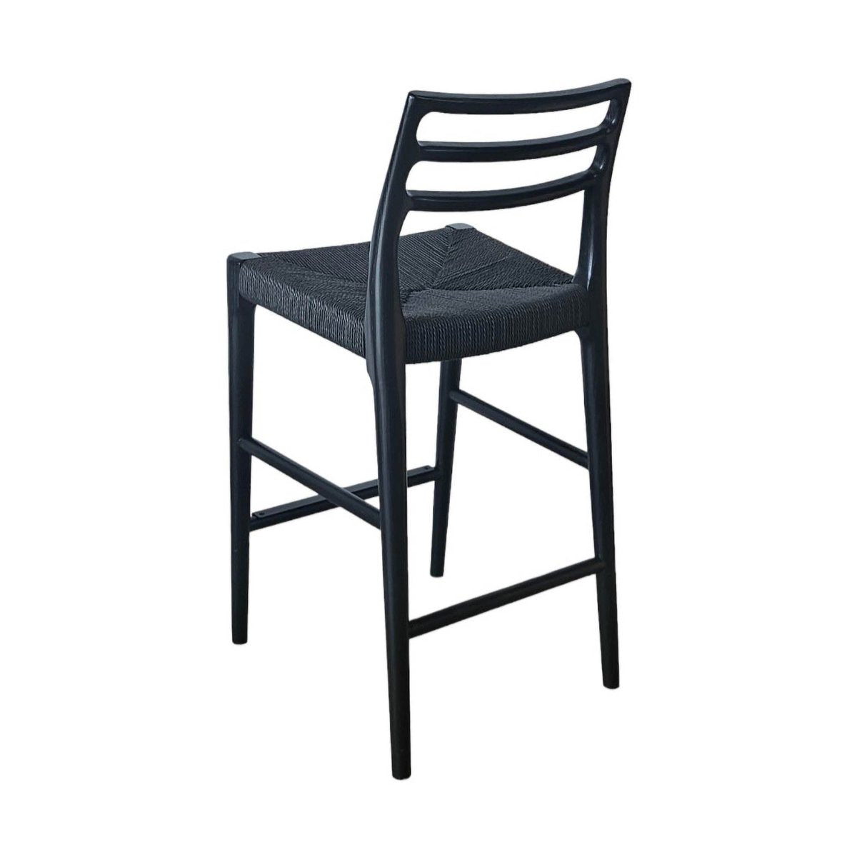 LH Home Java Solid Wood Frame Barstool