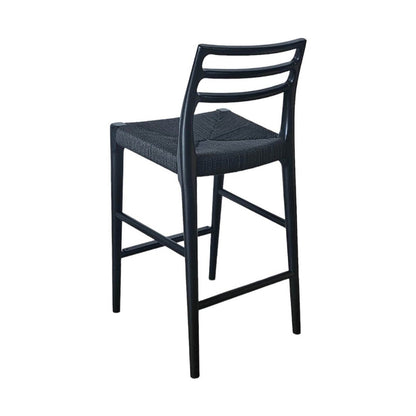 LH Home Java Solid Wood Frame Barstool