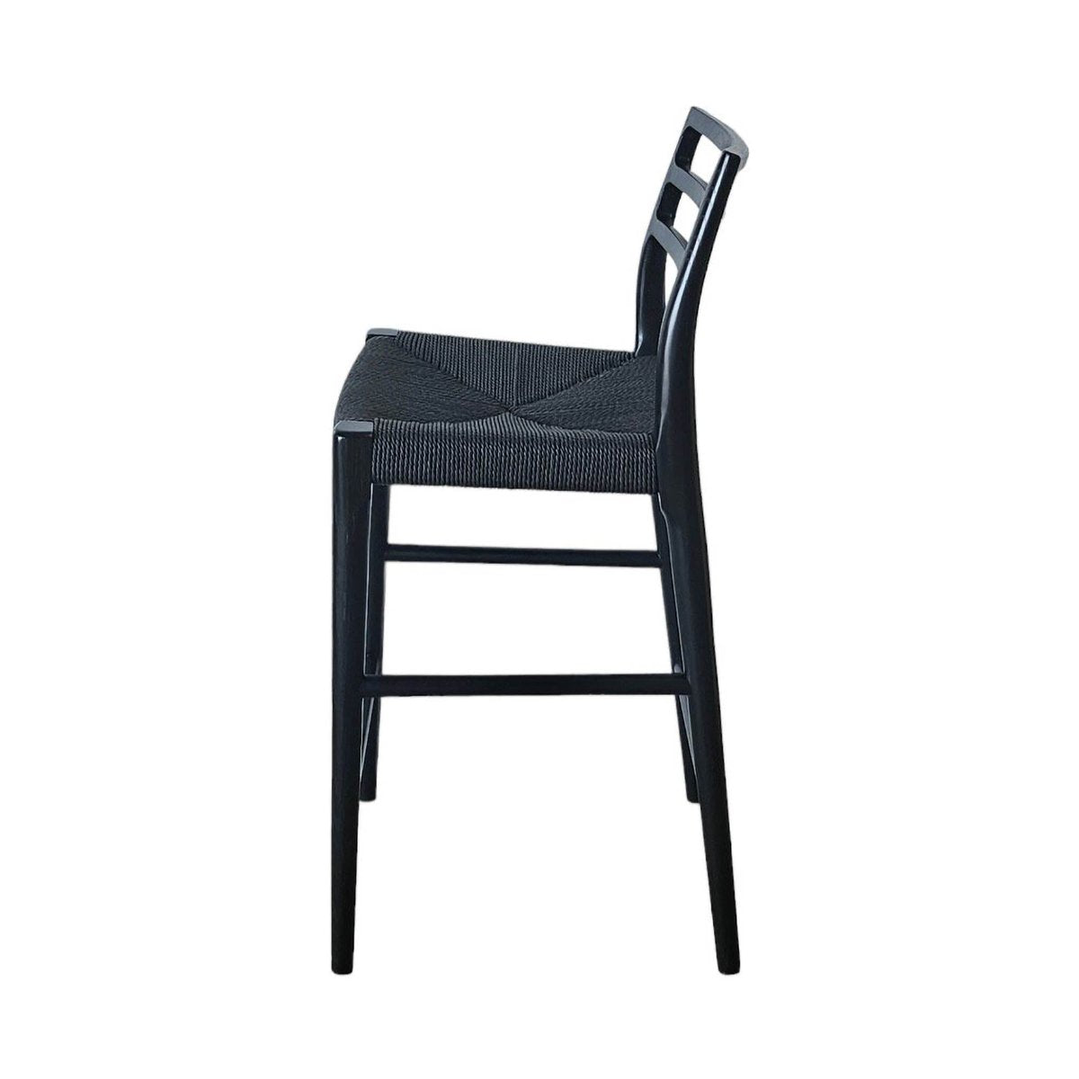 LH Home Java Solid Wood Frame Barstool