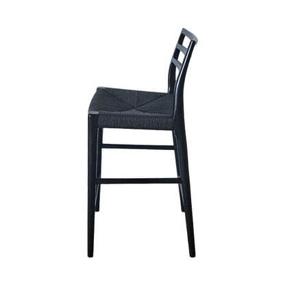 LH Home Java Solid Wood Frame Barstool