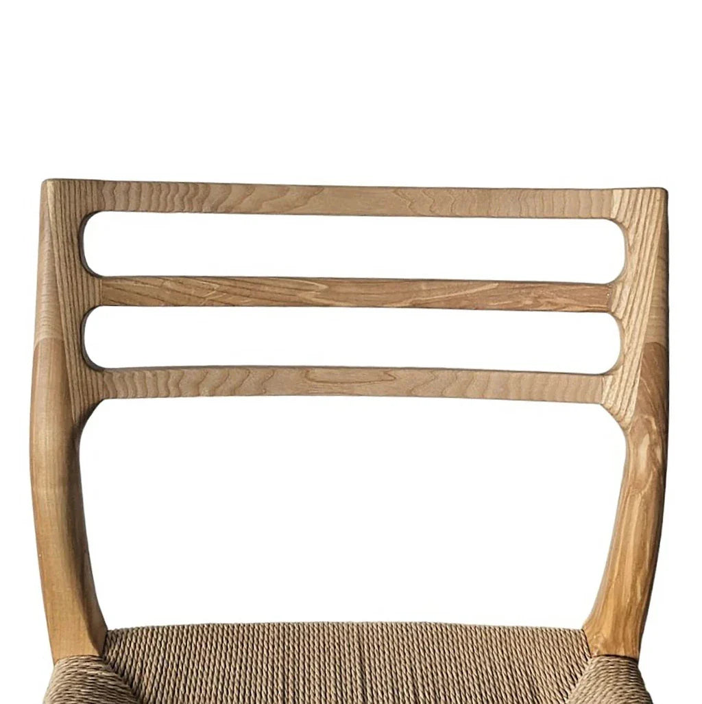 Java Rope Upholstered Armless Dining Chair