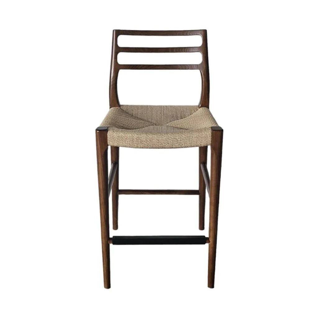 Java Rope Upholstered Counter Stool