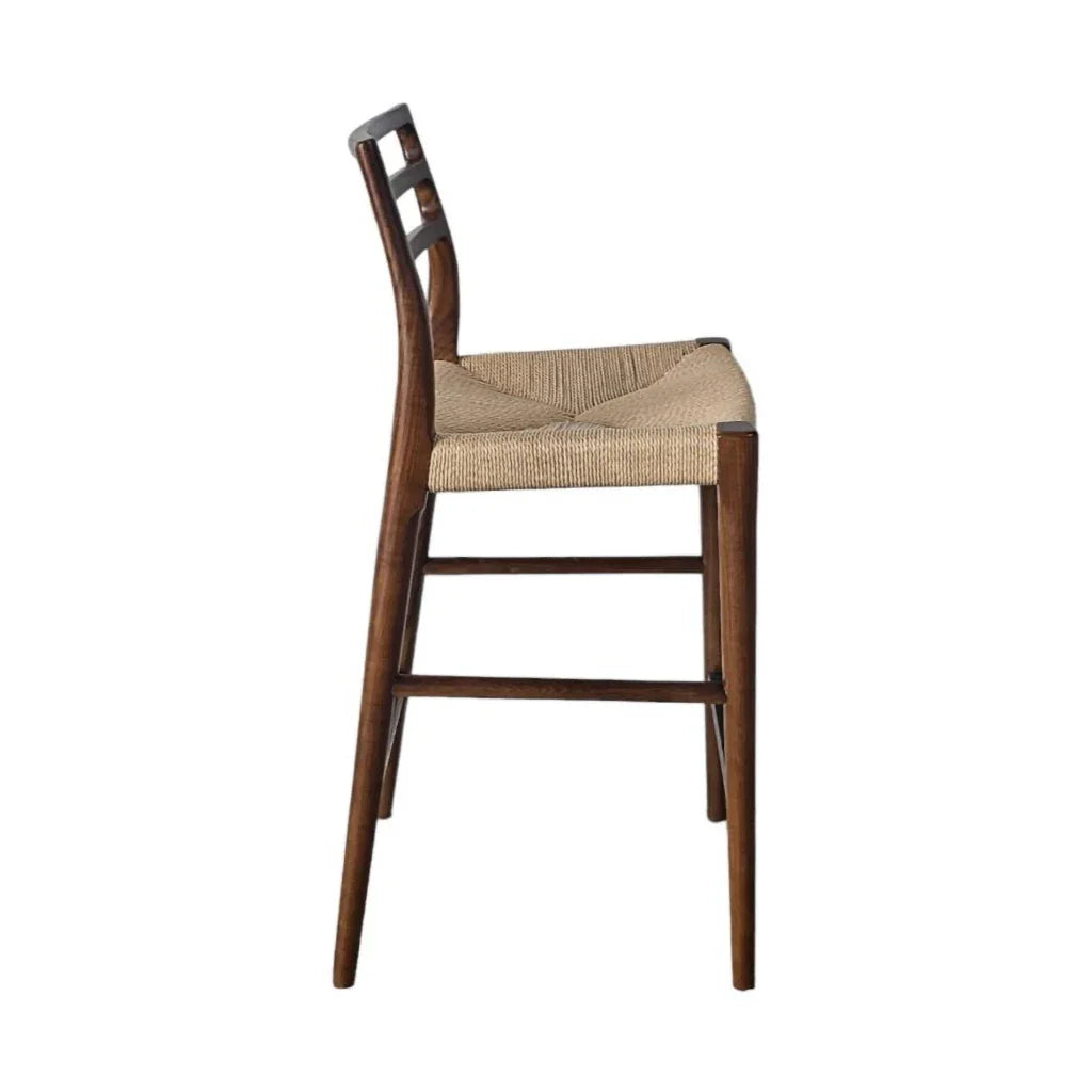 Java Rope Upholstered Counter Stool