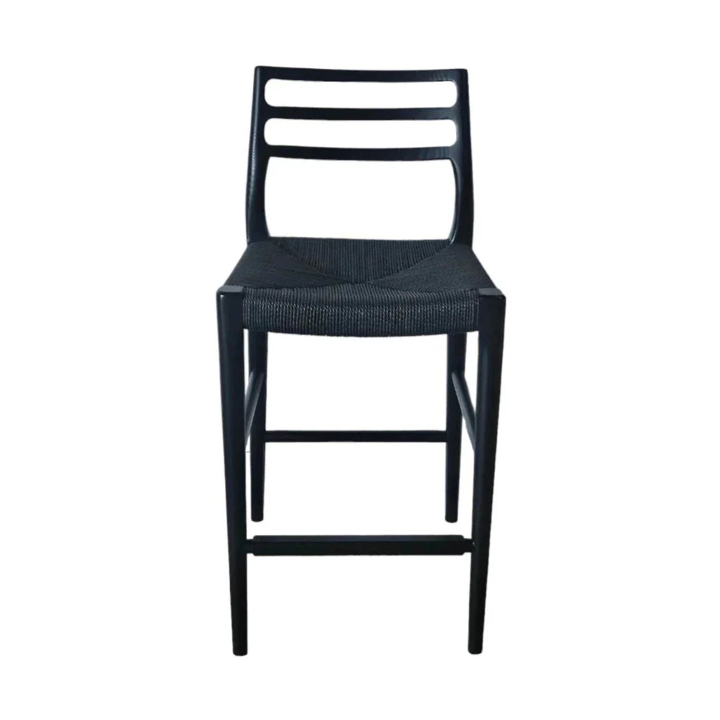 Java Rope Upholstered Counter Stool