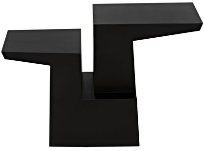 Jazz Console, Black Steel-Console Tables-Noir-Sideboards and Things