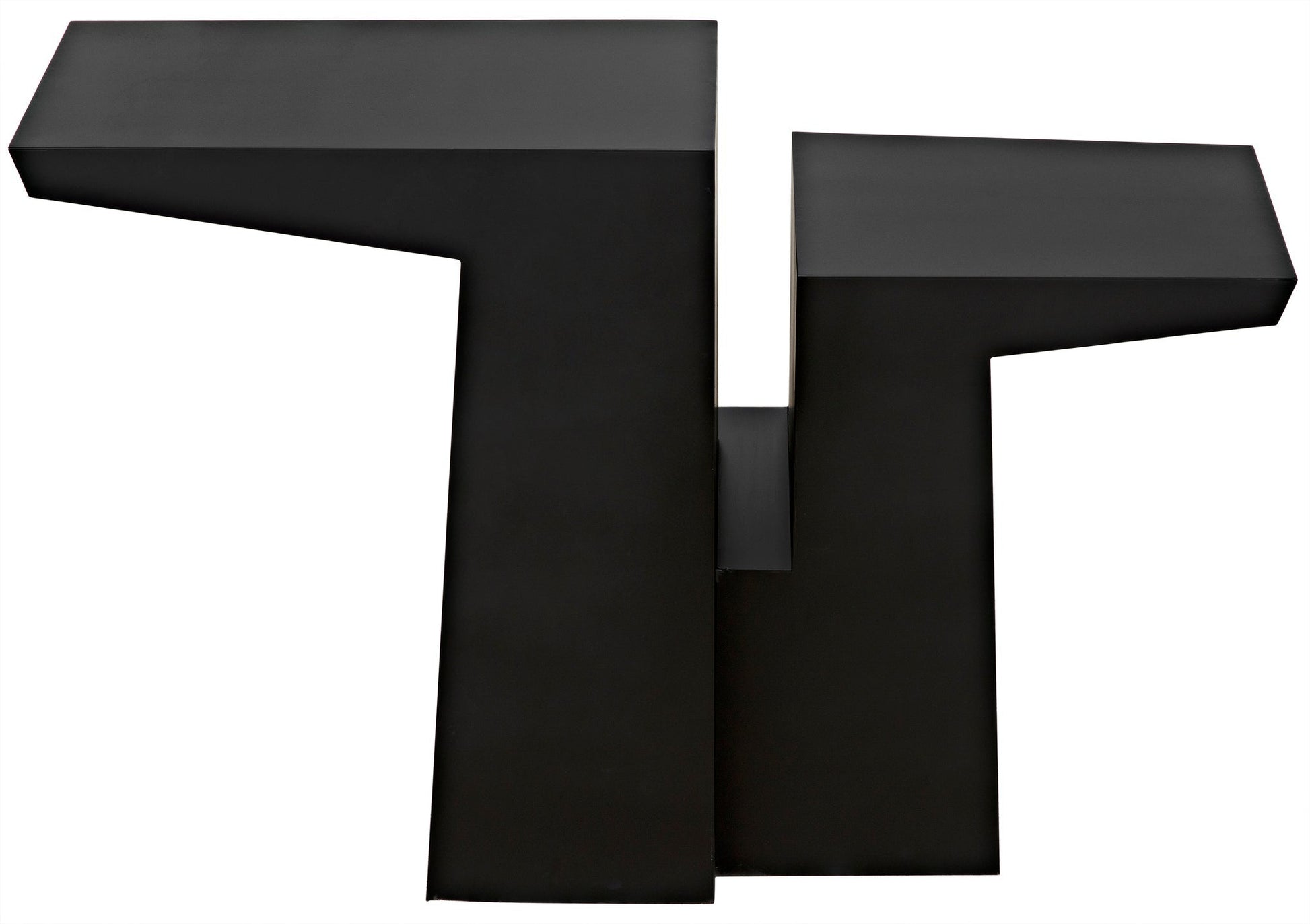 Jazz Console, Black Steel-Console Tables-Noir-Sideboards and Things