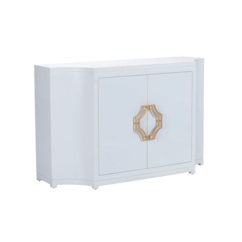 Chelsea House Jean Wooden White Credenza