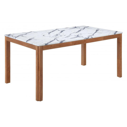 Zuo Modern Jemy Wooden Rectangular Dining Table