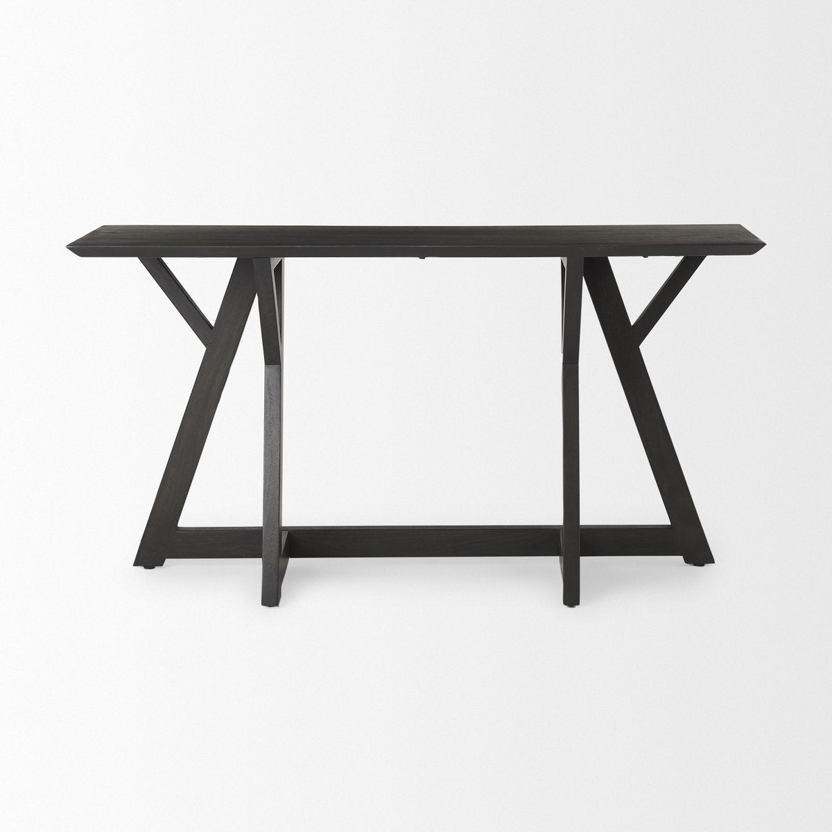 Mercana Jennings Wooden Rectangular Console Table