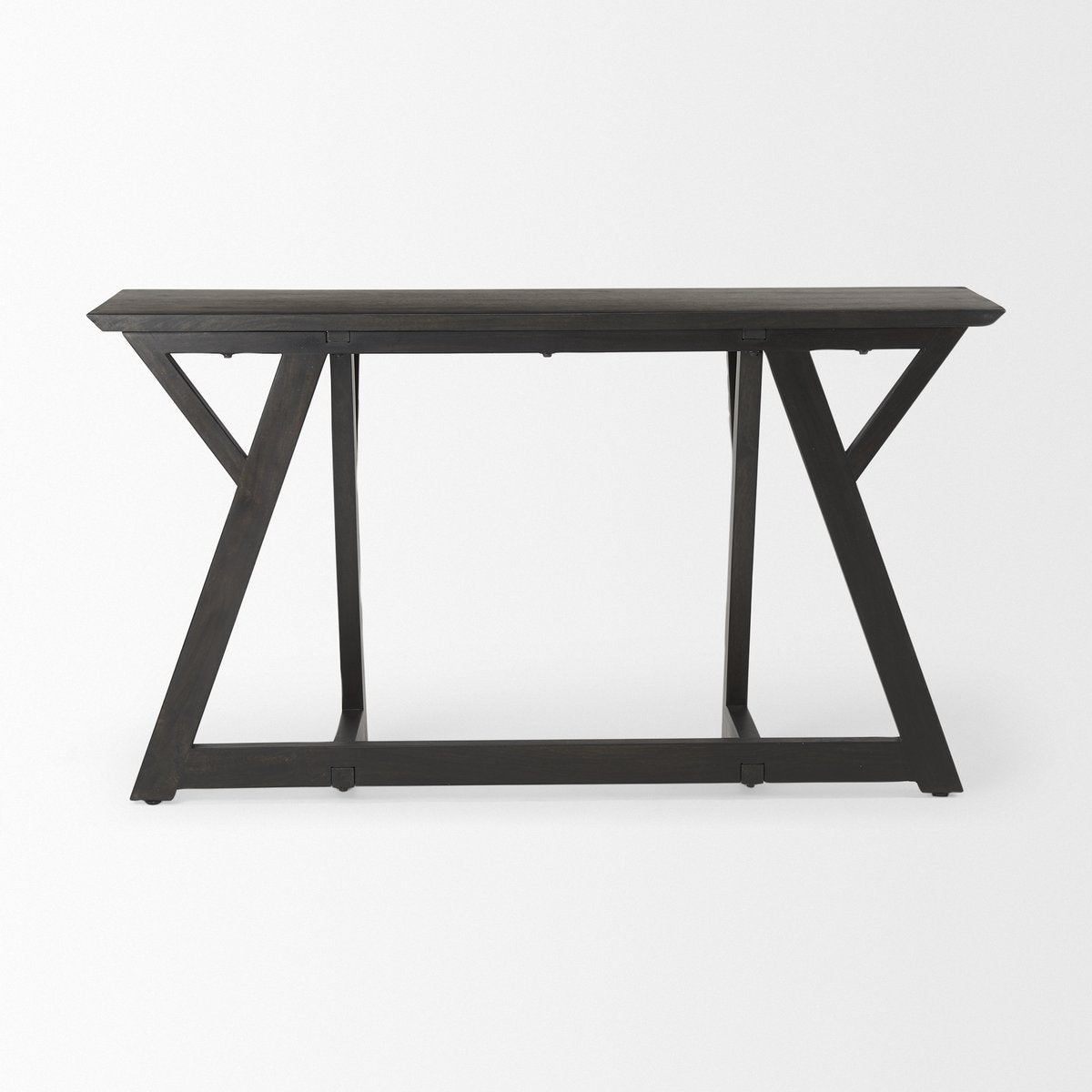 Mercana Jennings Wooden Rectangular Console Table