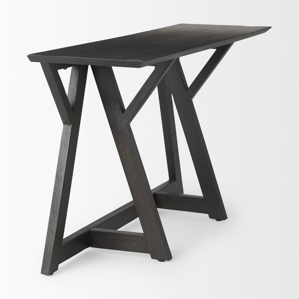 Mercana Jennings Wooden Rectangular Console Table