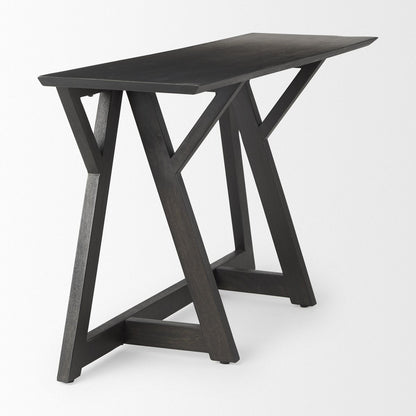 Mercana Jennings Wooden Rectangular Console Table