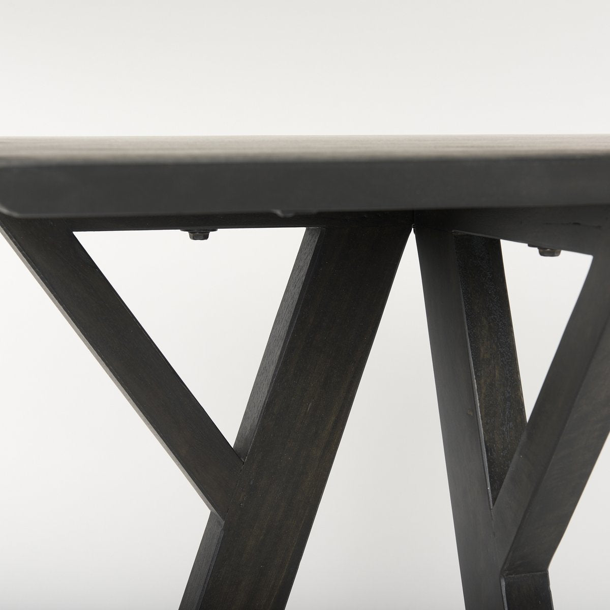 Mercana Jennings Wooden Rectangular Console Table