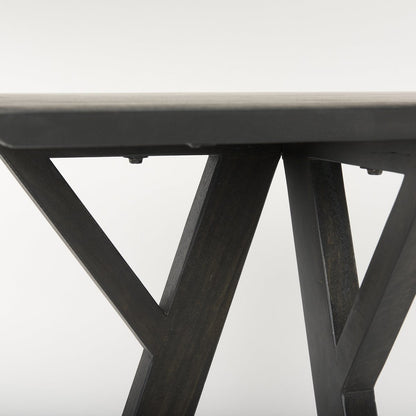 Mercana Jennings Wooden Rectangular Console Table
