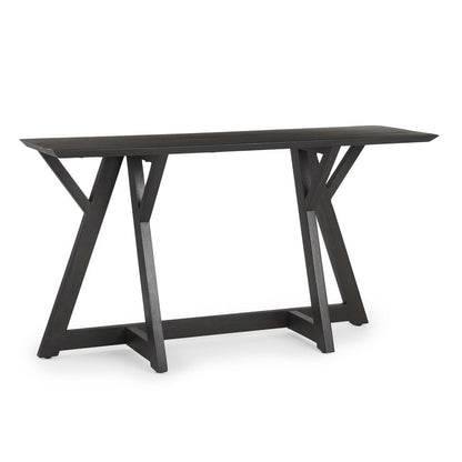 Mercana Jennings Wooden Rectangular Console Table