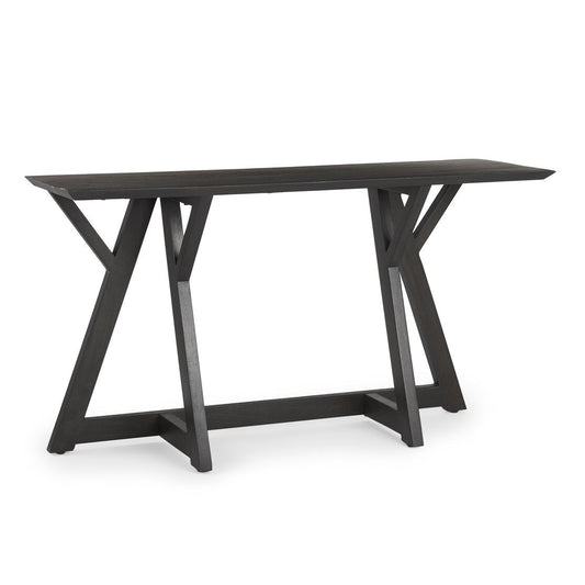Mercana Jennings Wooden Rectangular Console Table