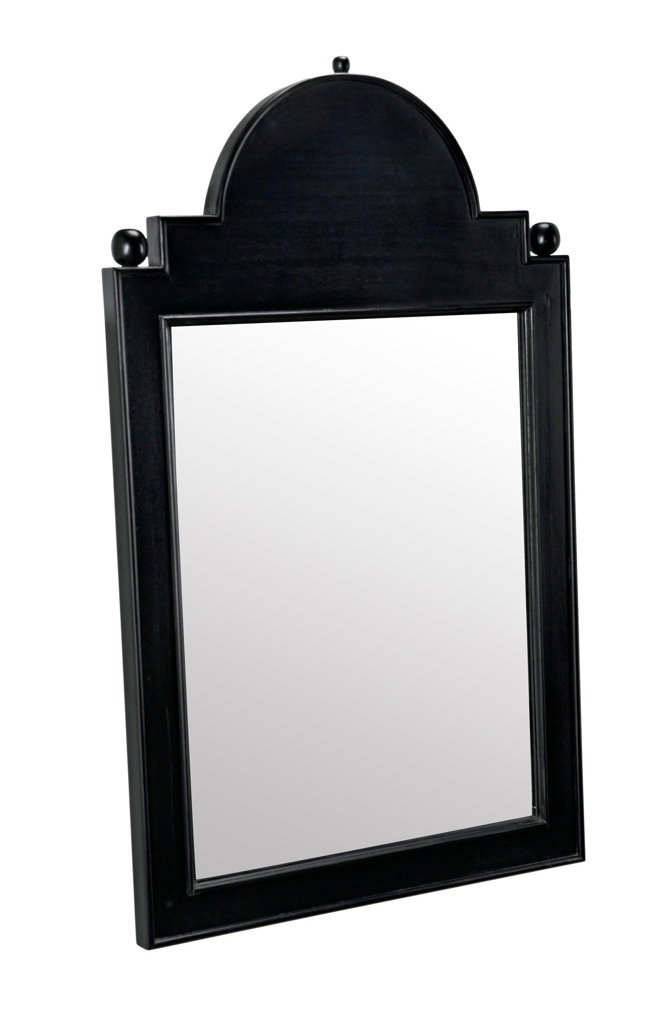 Jess Wood Black Vertical Mirror-Wall Mirrors-Noir-Sideboards and Things