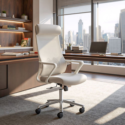 Zuo Modern Jett Mesh Fabric High Back Office Chair