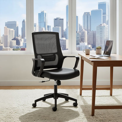 Zuo Modern Jett Mesh Fabric Low Back Office Chair