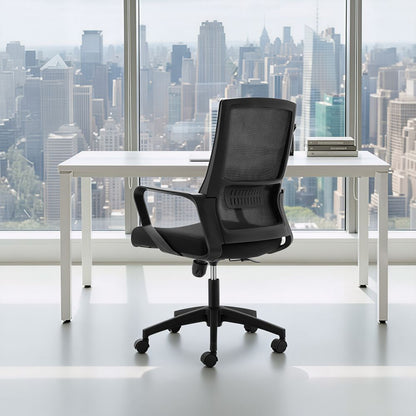 Zuo Modern Jett Mesh Fabric Low Back Office Chair