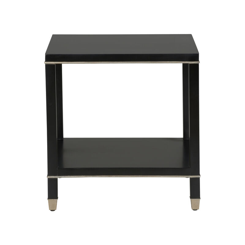 Chelsea House Jeza Two-Tier Designed Square Side Table