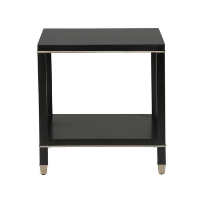 Chelsea House Jeza Two-Tier Designed Square Side Table