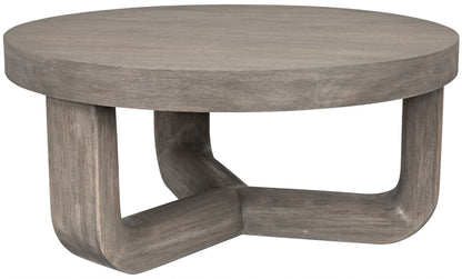 Joel Wood Distressed Grey Coffee Table-Coffee Tables-Noir-Sideboards and Things