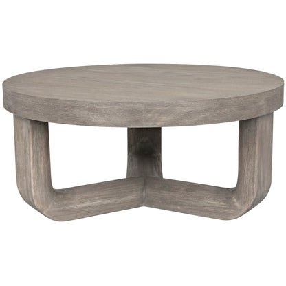 Joel Wood Distressed Grey Coffee Table-Coffee Tables-Noir-Sideboards and Things