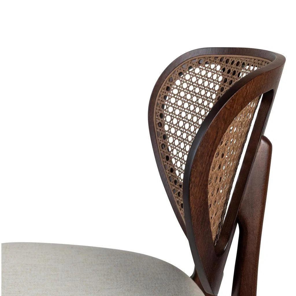 Urbia Joelma Boucle Fabric Armless Dining Chair