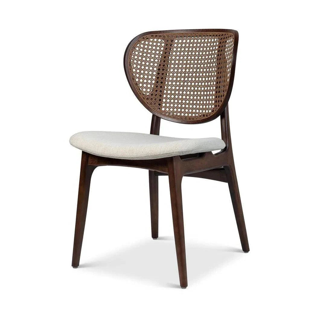 Urbia Joelma Boucle Fabric Armless Dining Chair