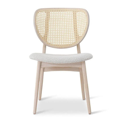 Urbia Joelma Boucle Fabric Armless Dining Chair